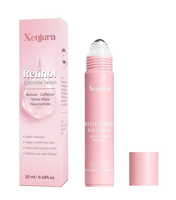 Retinol & Caffeine Under Eye Roller Serum